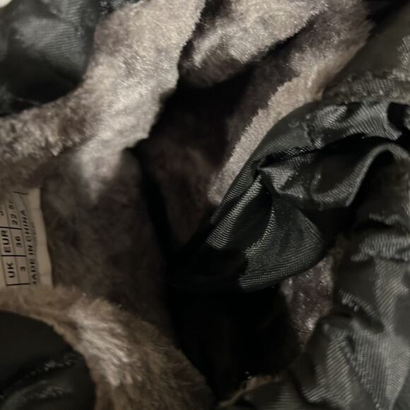 Dream Pairs Kids Kamick Insulated Winter Snow Boots Black Red Sz 4 - Picture 7 of 9